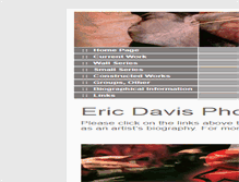 Tablet Screenshot of ericdavisphoto.com